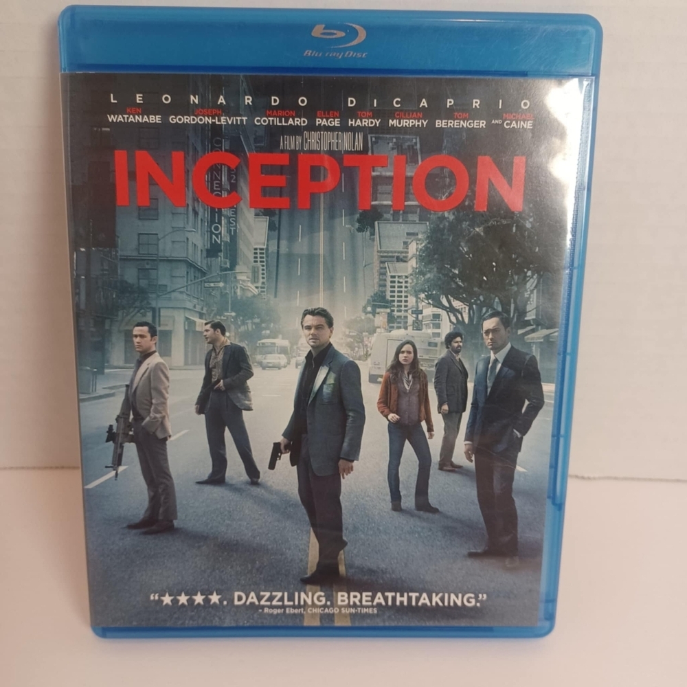 Inception Blu-ray DVD 3-Disc Set‎ Leonardio DiCaprio Christopher Nolan 2010